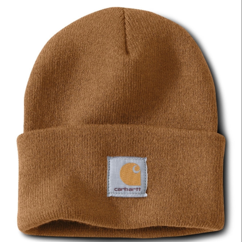 Carhartt Brown Knit Beanie